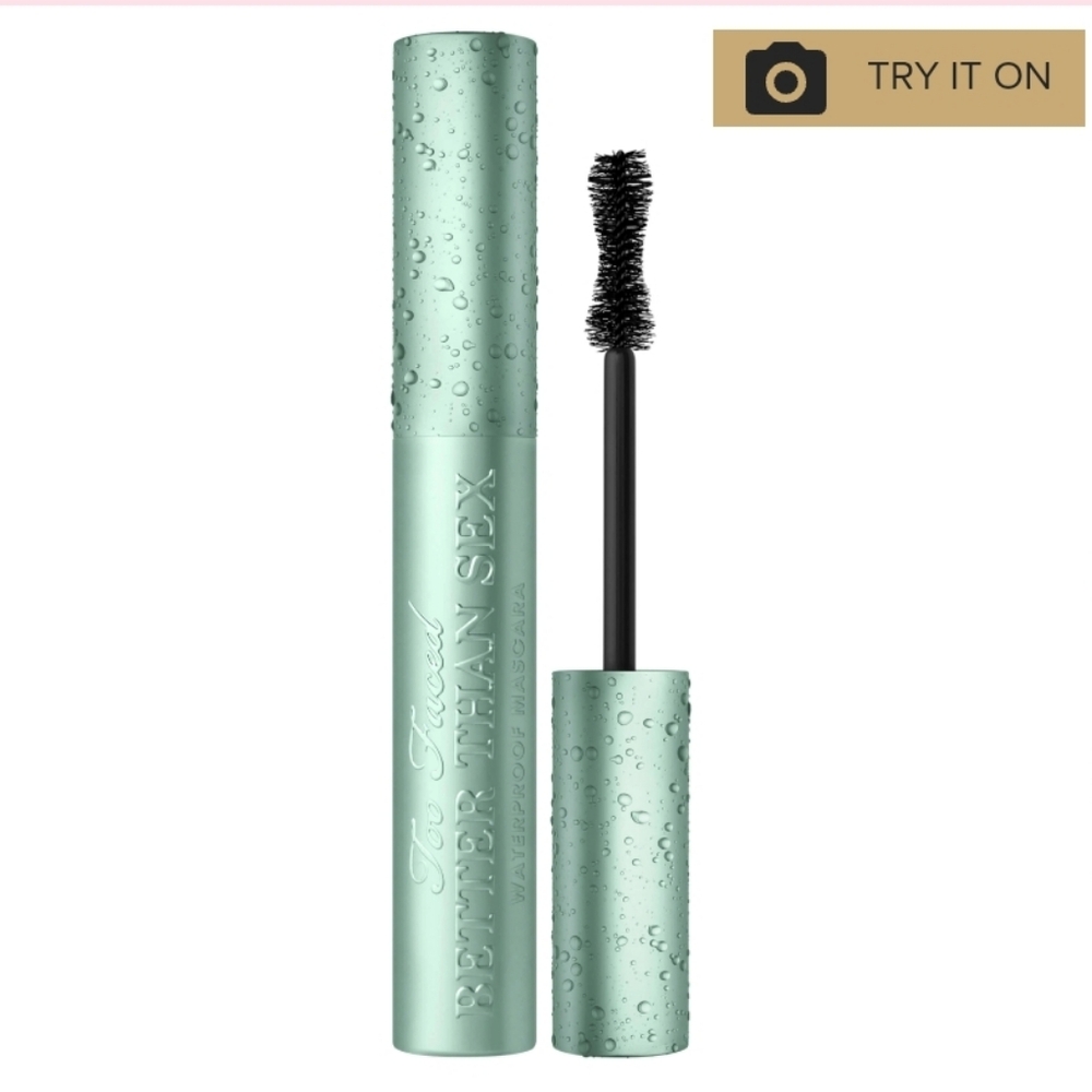 Too Faced Better Than Sex Waterproof Mascara In Black BNIB